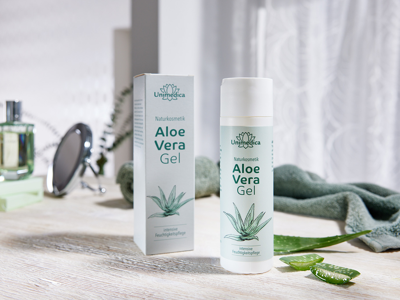 Aloe Vera Gel - Naturkosmetik - 200 ml - von Unimedica
